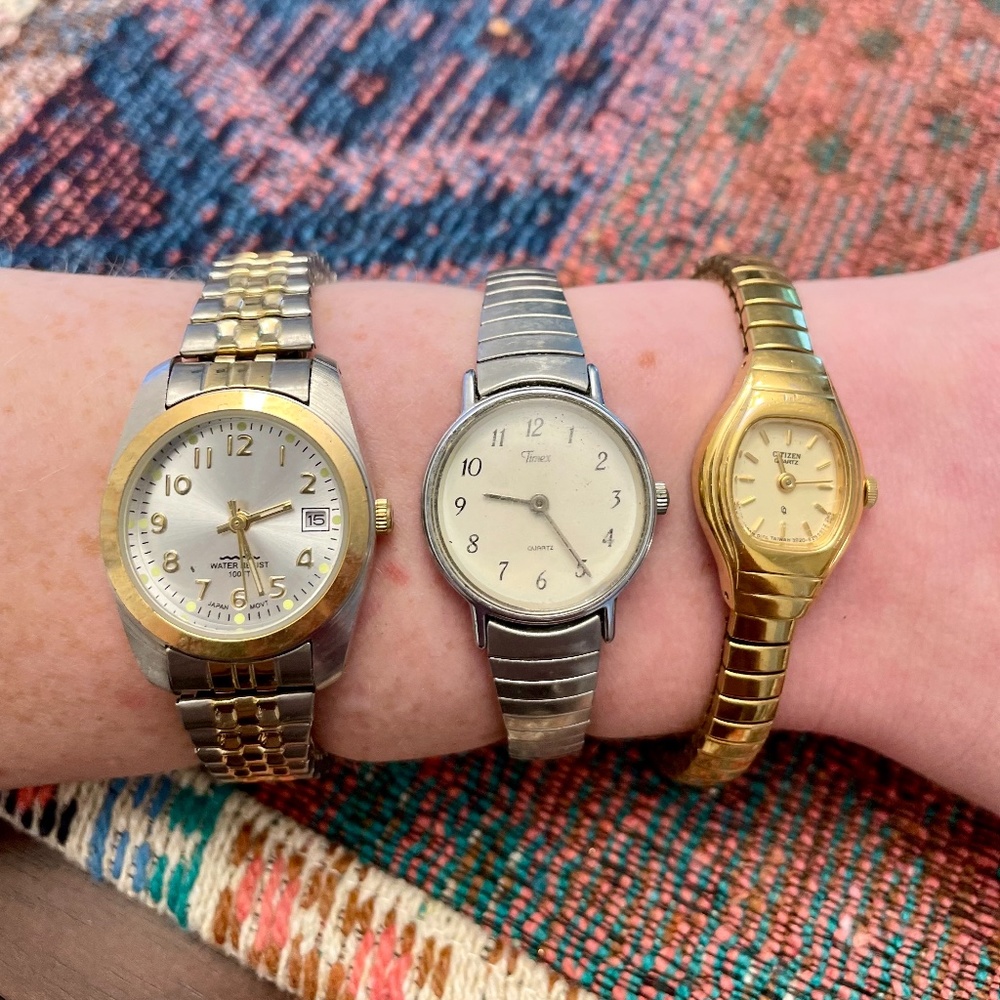 Trio of vintage watches